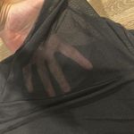 ReoRia Elegant Black Ruched Bodysuit Photo 2