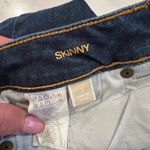 Michael Kors Women's Dark Wash Denim Skinny Jeans Classic Style Photo 5