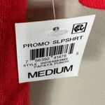 NWT Jenni Cozy Soft Sleepshirt Womens M Orange Ribbed Long Sleeve Lounge Hygge Red Size M Photo 5