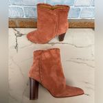 Sézane Sezane dust Pink Suede Ankle Boots Size 37/7 Photo 6