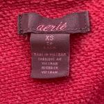 Aerie Women’s Sz XS Red Weekend Oversized Hoodie Photo 4