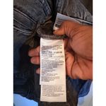 Levi's Trucker Jacket Women's XL Black Gray Denim Coat Vintage Wash Fade Photo 4