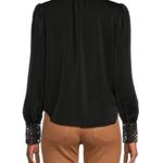 Heartloom  Bellini Lace Trimmed Long-sleeved Top NWT XS Photo 3