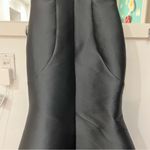 Sachin + Babi Structured Black Evening Gown 6 Ruffle cap sleeve Black Tie Formal Photo 8