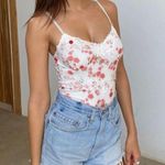 Tiger Mist Mesh Floral Bodysuit Photo 8