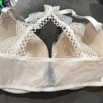 Victoria's Secret Victoria’s Secret VINTAGE Dream Angels Push-up Ivory Lace Bra Photo 14