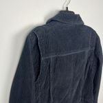 Sundance  double breasted blue corduroy women’s button down jacket size 10 Photo 8