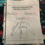 Vintage Carole Little Women's 12 Floral Long Sleeve Blouse Button Front Shirt Black Photo 5