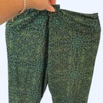 Green and blue patterned leggings #leggings S/M unbranded Size undefined Photo 2