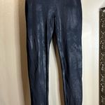 Spanx  Black Faux Leather Leggings Size Large Photo 0