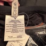 J.Crew  women’s Gemma ruched bandeau cutout one-piece black Size 8 NWT Photo 6