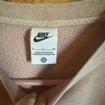 Nike crewneck sweatshirt Heathered pink athletic sweater women’s oversized small Photo 2