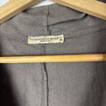 Francesca Bettini Brown Linen Sleeveless Tie Neck Mini Dress M Size M Photo 3