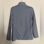 Peter Millar Vista Stripe Women's Golf Quarter Zip with embroidered logo size M Photo 2