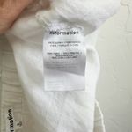 Reformation  | Olina 100% Linen Straight-Leg Drawstring Pants in White Photo 10