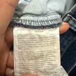 Mango MNG Denim Sienna Dark Wash Raw Hem Crop Jeans Size 1 Photo 4