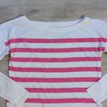 Sequin Trim Striped Long Sleeve Tee | Loft Striped Long Sleeve Shirt Photo 7
