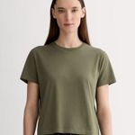 Everlane  The Box Cut Tee in Essential Cotton in Kalamata, Size Small Photo 0