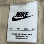 Nike  Tech Fleece Lounge Pants Joggers Womens XS Beige Sweatpants Zip Drawstring Photo 8