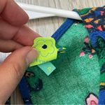 Farm Rio Tank Top printed bright womens Blue (xsmall) colorful summer hippie Photo 4