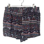 Fun & Flirt Boutique Blue & Red Printed Soft Shorts S Photo 0