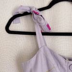 Urban Outfitters  Sundress XS Linen Floral Tie Shoulder Midi Dress Cottagecore Photo 4