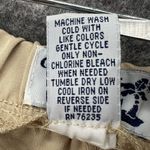 Coral Bay Y2K Golf Shorts 12 Beige Embroidered High Rise Country Club Resort Tan Photo 10