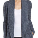 Barefoot Dreams  Dark Grey‎ Circle Cozychic Lite Cardigan Photo 0