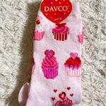Cupcakes Cherry & Frosting Crew Socks Adult Small Shoe Size 4 Photo 0