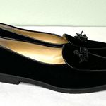 Bottega Veneta Velvet Tassel Loafers Black Size 39 8.5 Photo 3