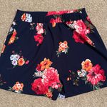 Good Luck Gem Flower pattern flowing shorts with pockets. Photo 4