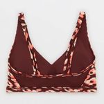 Aerie OFFLINE by  Goals Plunge Sports Bra in Maplewood Size XS New Photo 2