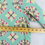 Aerie  Long Sleeve Crewneck Pullover Sweatshirt Tapestry Print M Green Photo 4