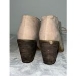 Restricted Fall Booties. Victorian Gothic Chic Tan Women’s 7.5 Photo 3
