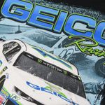Anvil NASCAR Ty Dillon Geico Racing Graphic T-Shirt L Photo 3