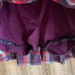 Lululemon  Athletic Skirt Bottom Women Plaid Size 10 Casual Outfit Purple Photo 2