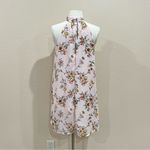 Lush Clothing Lush Pink Floral Halter Swing Dress Size Small Photo 7