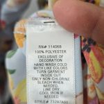 Miami Bell Sleeve Tie Front Floral Crop Top Photo 9