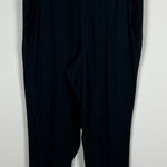 Jessica Simpson Pants Womens Large Black Pull On Ankle Pockets Boho Casual L Photo 0