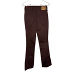 Hollister  Women's Pants Highest-Rise Bootcut Leg Split Side Hem Brown 23x31‎ NWT Photo 7