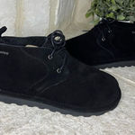 BEARPAW black skye booties sz 9 wide Photo 0
