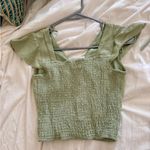 Japna Green Twist Front Women's Top Photo 2