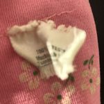 Vintage 60s 70s Mini Dress Pink Daisy Floral Flutter Sleeves M Size M Photo 8