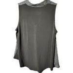 Worthington Women's Sleeveless Black and White Striped Top Sz M NWT Photo 3