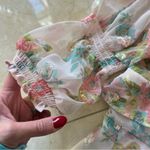 For Love & Lemons Paradis Blouse Vintage $158 Sz Small Photo 6