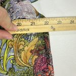 Forbidden Los Angeles Blouse Womens Medium Paisley Boho Sheer Fairy Y2K Top Photo 5