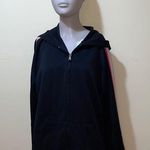 Womens V Sport Zip Up Sweater Black Size 14 Photo 0