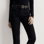 Madewell  The Mid-Rise Perfect Vintage Jeans in Clean Black Wash Size 26‎ Photo 0