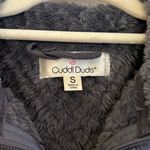 Cuddl Duds  Charcoal Teddy Jacket Photo 1