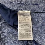 Old Navy  Blue Chambray Linen Blend Pull On Shorts M Photo 2